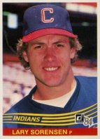 1984 Donruss #635 Lary Sorensen Baseball Card