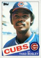 1985 Topps #432 Thad Bosley Baseball Card