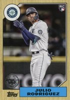 2022 Topps Update 1987 Topps Baseball #87TBU44 Julio Rodriguez Baseball Card