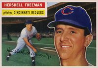1956 Topps #242 Hershell Freeman Baseball Card