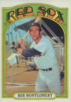 1972 Topps #411 Bob Montgomery Baseball Card