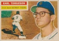 1956 Topps #147 Earl Torgeson Gray Back Baseball Card