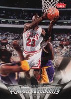 2007 Fleer Jordan Box Set-Playoff Highlights #PH13 Michael Jordan Basketball Card