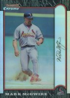 1999 Bowman Chrome #6 Mark McGwire Refractor Baseball Card