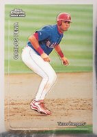1999 Topps Chrome Traded #T46 Carlos Pena Baseball Card