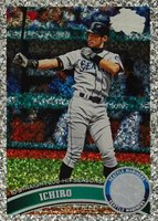 2011 Topps #385 Ichiro Diamond Anniversary Baseball Card
