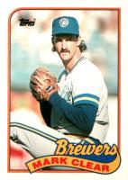 1989 Topps Tiffany #63 Mark Clear Baseball Card