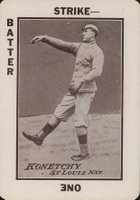1913 Tom Barker Game # Ed Konetchy Baseball Card