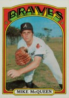 1972 Topps #214 Mike McQueen Baseball Card