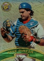 1996 Stadium Club Extreme Winners #EW2 Mike Piazza Silver Baseball Card