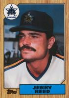 1987 Topps Tiffany #619 Jerry Reed Baseball Card