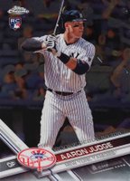 2017 Topps Chrome Update #HMT50 Aaron Judge Baseball Card
