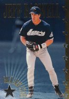 1995 Leaf Gold Stars #1 Jeff Bagwell Baseball Card