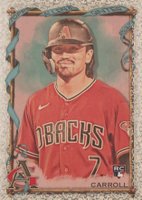 2023 Topps Allen & Ginter #11 Corbin Carroll Foil Filigree Baseball Card