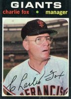1971 Topps #517 Charlie Fox Baseball Card