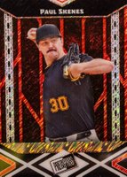 2024 Leaf Collective Promo Press Pass #PPB5 Paul Skenes Orange Shimmer Baseball Card