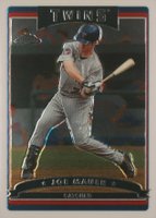 2006 Topps Chrome #24 Joe Mauer Baseball Card