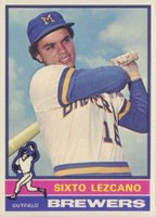 1976 Topps #353 Sixto Lezcano Baseball Card