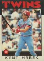 1986 Topps Tiffany #430 Kent Hrbek Baseball Card