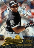 1996 Pinnacle Starburst #62 Frank Thomas Artist's Proof Baseball Card