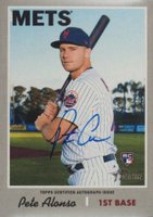 2019 Topps Heritage Real One Autographs #PA Pete Alonso Baseball Card