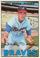 1967 Topps #456 Phil Niekro Baseball Card