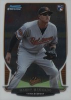 2013 Bowman Chrome Mini  #324 Manny Machado Baseball Card