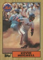 1987 Topps #653 Kevin Mitchell Baseball Card