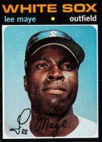 1971 Topps #733 Lee Maye Short Print Baseball Card