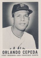 1960 Leaf #128 Orlando Cepeda Baseball Card