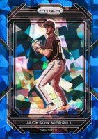 2023 Panini Prizm #166 Jackson Merrill Blue Ice Baseball Card