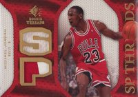 2007 SP Rookie Threads SP Threads #SP-MJ Michael Jordan Basketball Card