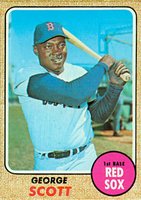 1968 Topps #233 George Scott Baseball Card
