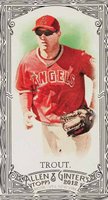 2012 Topps Allen & Ginter #140 Mike Trout Mini-Black Border Baseball Card