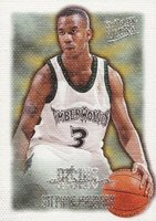 1996 Ultra Rising Stars #8 Stephon Marbury Basketball Card