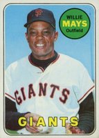 1969 Topps #190 Willie Mays Baseball Card