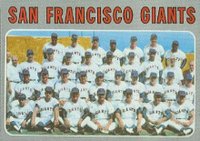 1970 Topps #696 San Francisco Giants Team Baseball Card
