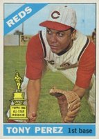 1966 Topps #72 Tony Perez Baseball Card