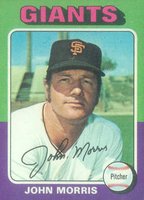1975 Topps #577 John Morris Baseball Card