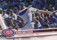 2017 Topps #1 Kris Bryant Swinging Baseball Card