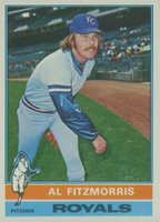 1976 Topps #144 Al Fitzmorris Baseball Card