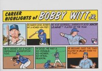 2022 Topps Heritage 1973 Topps Comics #73TC49 Bobby Witt Jr. Baseball Card