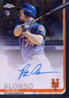 2019 Topps Chrome Rookie Autographs #RA-PA Peter Alonso Baseball Card