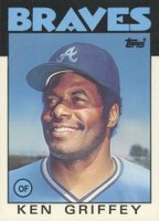 1986 Topps Traded #41T Ken Griffey Baseball Card