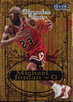1998 Fleer Tradition Playmaker Theater #9 Michael Jordan Basketball Card
