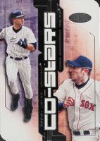 2002 Fleer Hot Prospects CO-Stars #2 Nomar Garciaparra/Derek Jeter Baseball Card