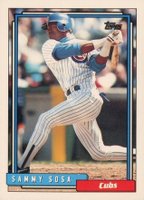 1992 Topps Traded #109T Sammy Sosa Baseball Card
