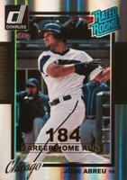 2014 Donruss #234 Jose Abreu Career Stat Line Baseball Card