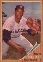 1962 Topps #378 Bennie Daniels Baseball Card