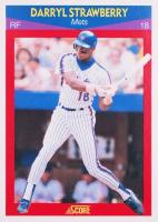 1990 Score Superstars #15 Darryl Strawberry Baseball Card